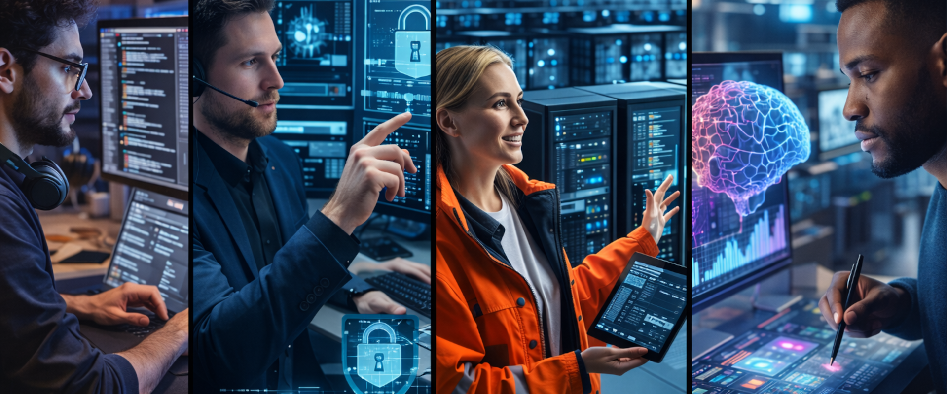 Des exemples des métiers du numérique.